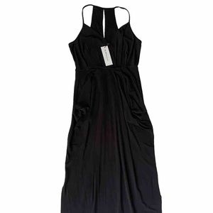 BCBGeneration Sleeveless Dress w/ Pockets - Black - S